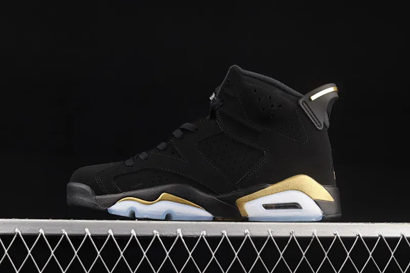 All Categories Air Jordan Jordan Series Basketball Shoes Air Jordan 6 Air Jordan 6 "DMP" AJ6 Joe 6 Black Gold Men's Cultural Basketball Shoes CT4954-007